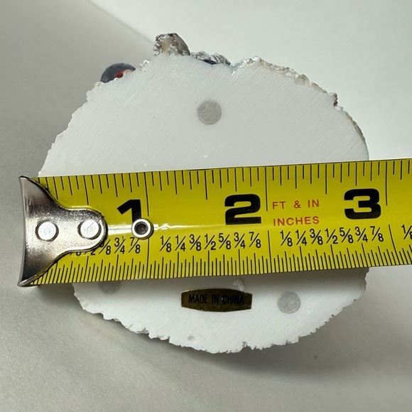 Crinkle Claus-Santa Decor Figurine-Teddy Russian Crinkle-Vintage 1998 - Picture 7 of 7